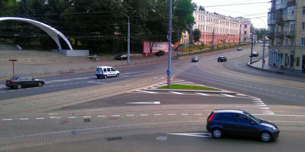 У Вінниці на площі Гагаріна встановлять світлофор