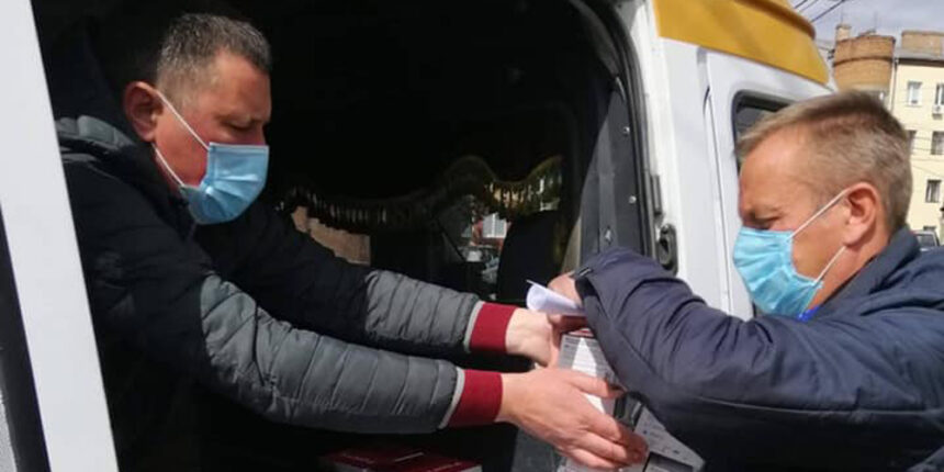 Вінницький "СтопВірус" відправив допомогу в Джулинську, Копайгородську та Краснопільську ОТГ