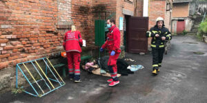 Рятувальники винесли з вогню вінничанина
