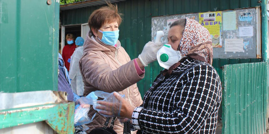 Як працює щойно відкритий після карантину ринок у Чечельнику