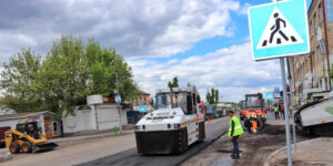 Завершили поточний середній ремонт траси біля Немирова