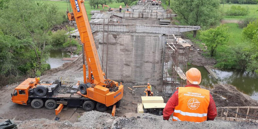 Цьогоріч планують завершити ремонт мосту через річку Сіб у Гайсинському районі