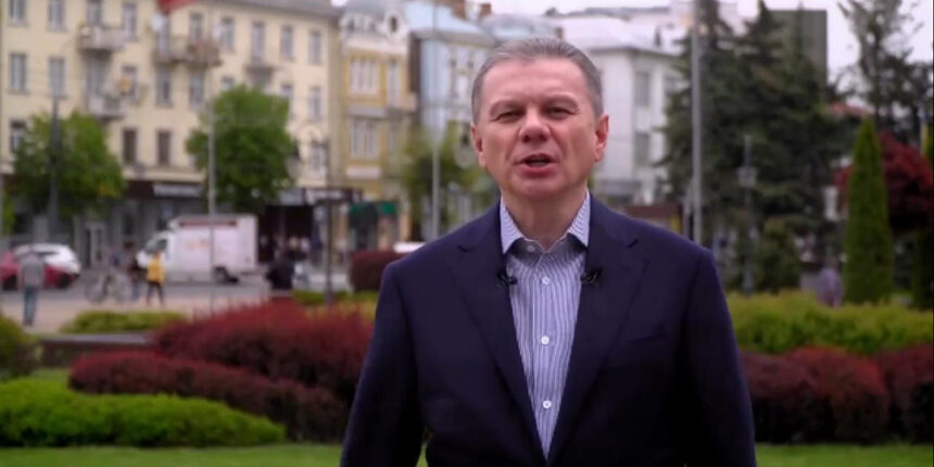 Вінницький міський голова привітав вінничан з Днем Європи