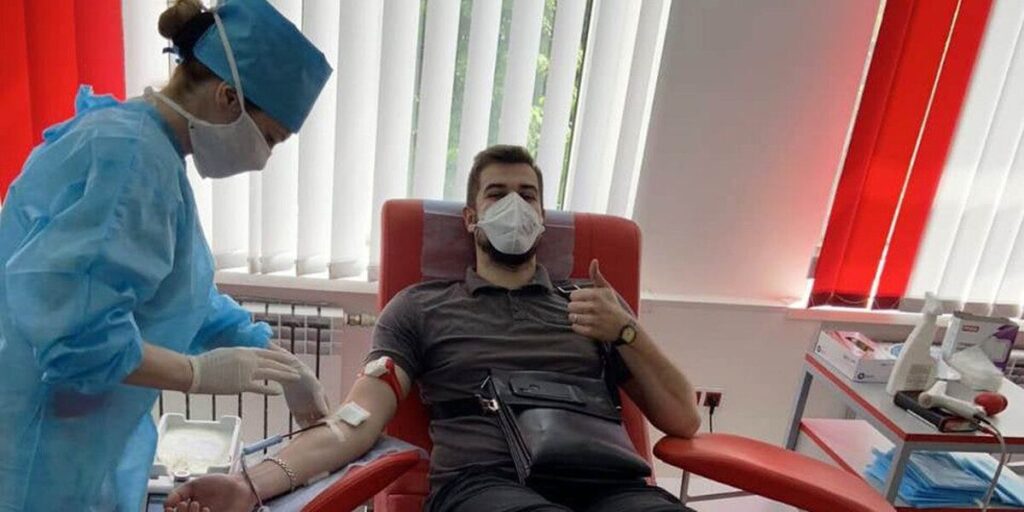 Поліцейські Вінниці здали кров для лікування маленьких вінничан