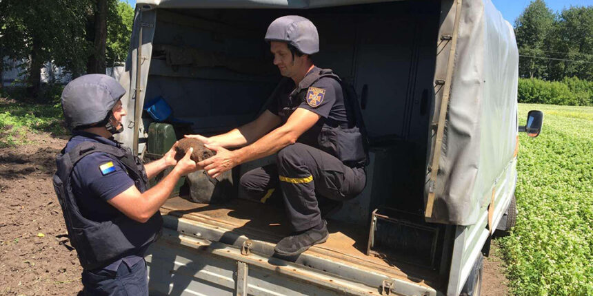 В Козятинському районі ліквідували 90 боєприпасів часів Другої світової