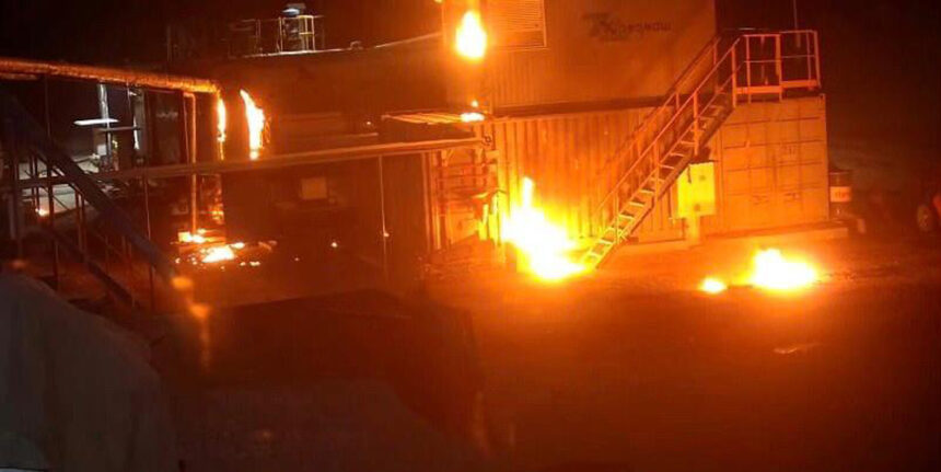 Вінницькі оперативники затримали двох зловмисників, які підозрюються у підпалі підприємства