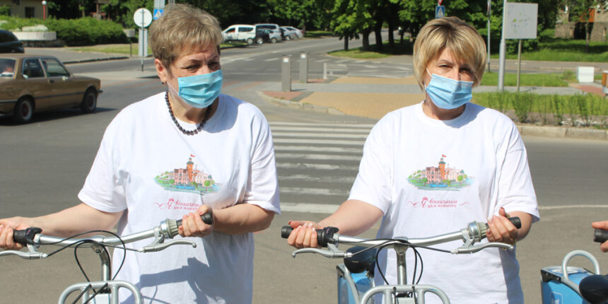 Катання на велосипедах для літніх людей ініціювали у Вінниці