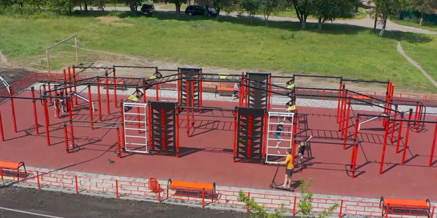 Стрітворкаут для вінничан: новий майданчик став доступний на Старому місті