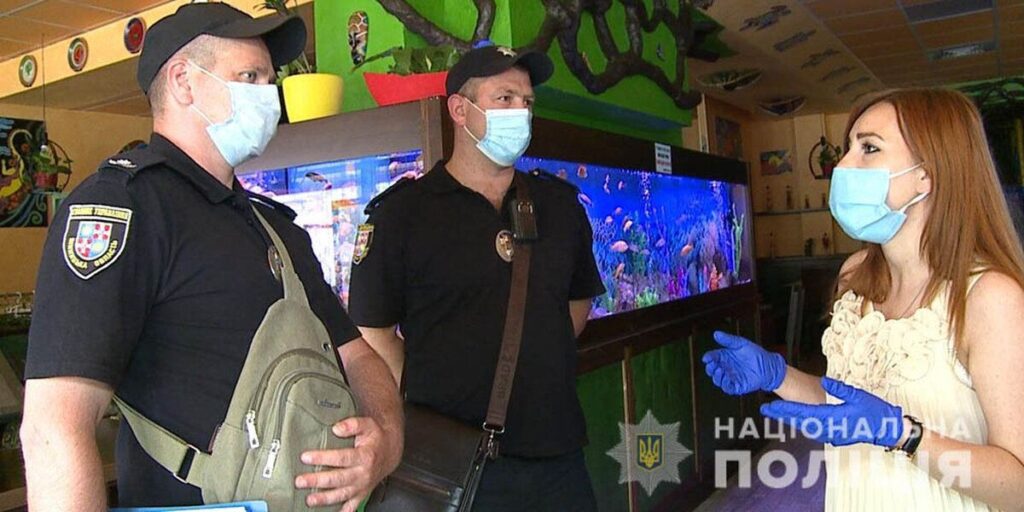 Вінницька поліція посилює контроль за дотриманням карантинних обмежень
