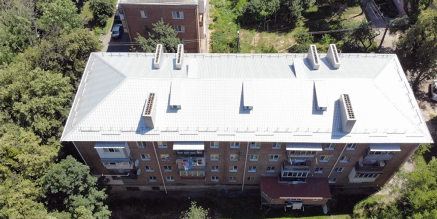 З початку року в Вінниці відремонтували дахи 25 будинків