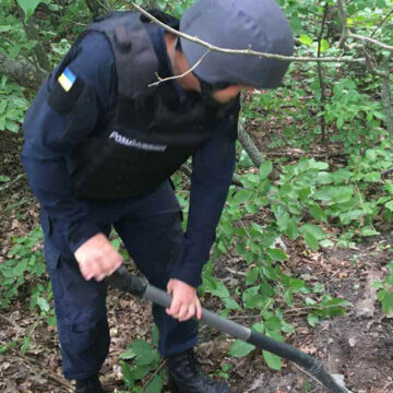 На Вінниччині знищили снаряди та гранату часів Другої світової війни