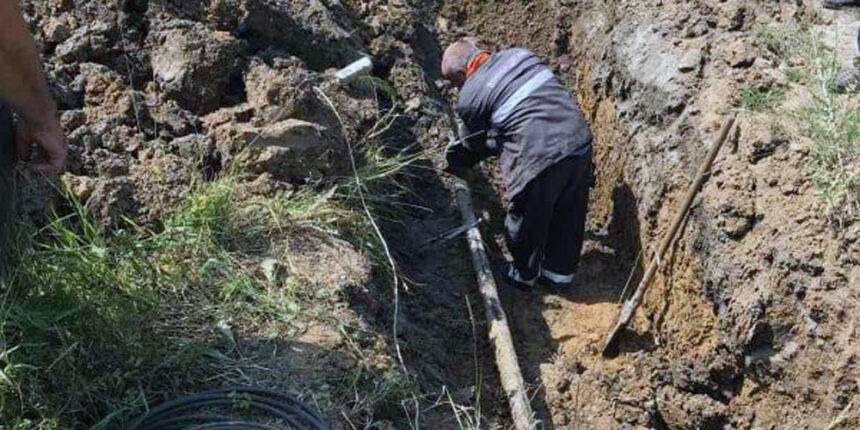 Два витоки газу виявив та усунув «Вінницягаз» у селі Потоки Немирівського району