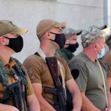 До Вінниці із зони ООС повернувся зведений загін поліцейських