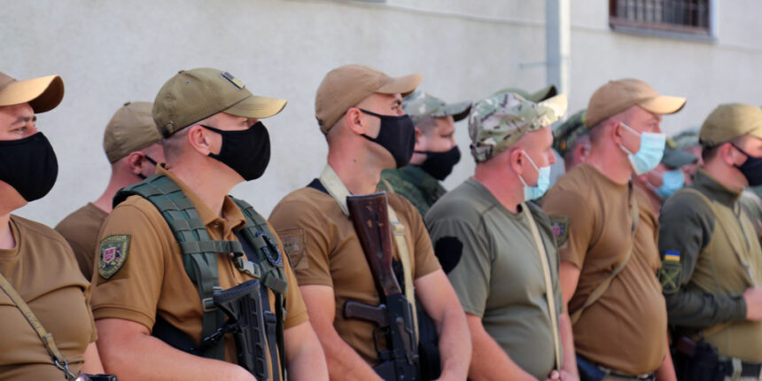 До Вінниці із зони ООС повернувся зведений загін поліцейських