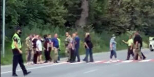 Під Вінницею влаштували протестну акцію АТОвці