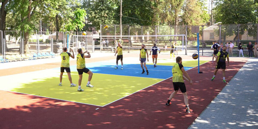 Мер Вінниці Сергій Моргунов: такий майданчик був мрією вінницьких волейболістів