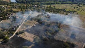 На території Вінницької області за добу ліквідовано 16 загорянь сухої рослинності