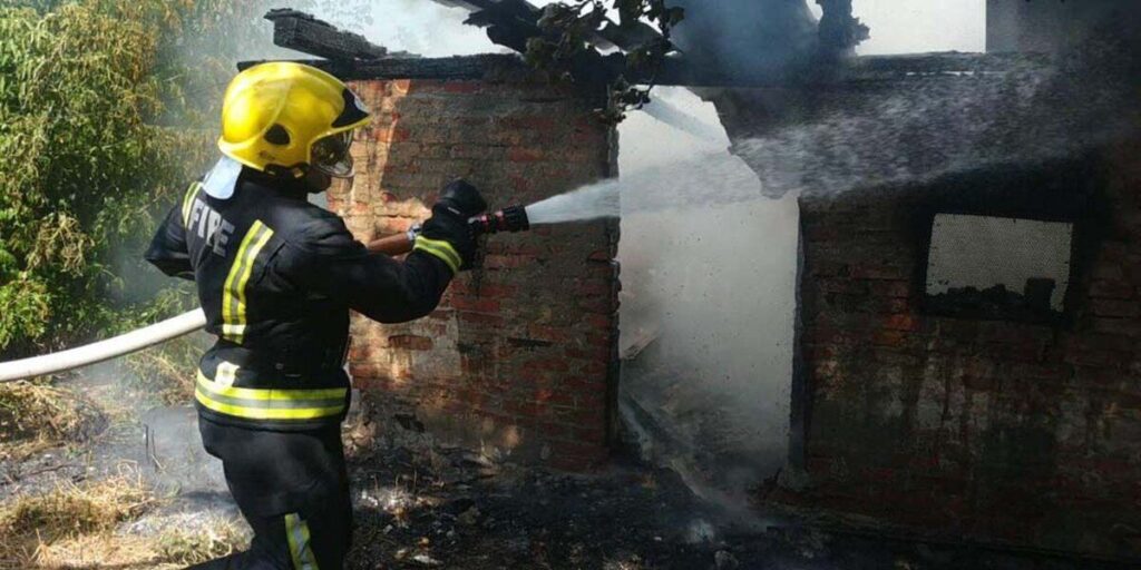На Вінниччині горіли господарчі будівлі у трьох районах