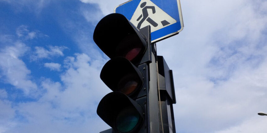 На вулиці Замостянській не працюють світлофори