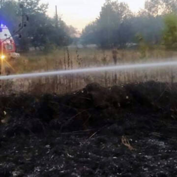 За добу на Вінниччині ліквідували дев’ять загорянь сухої рослинності