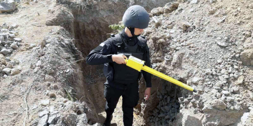 На околиці Хмільника знайшли мінометну міну часів Другої світової війни