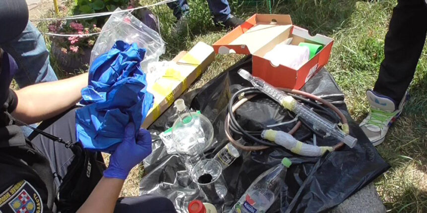 У Вінниці поліцейські викрили міні-нарколабораторію