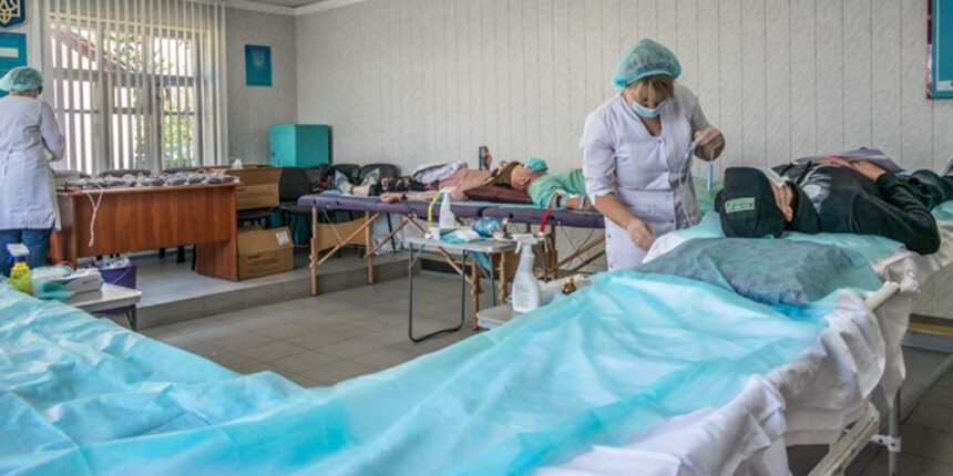 Жмеринчани долучилися до благодійної акції зі здачі крові