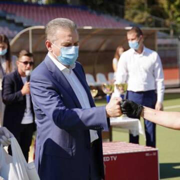 Міський голова Сергій Моргунов привітав спортсменів з професійним днем