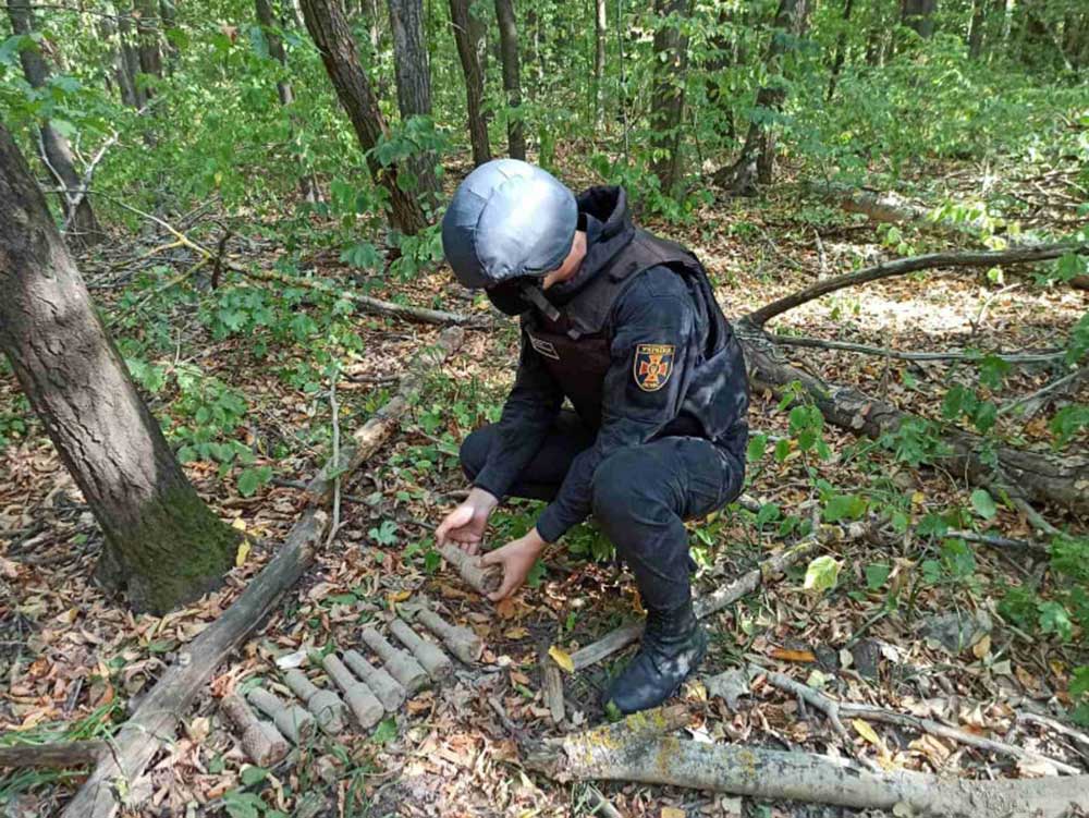 В Барському районі знайшли ручні гранати часів Другої світової війни