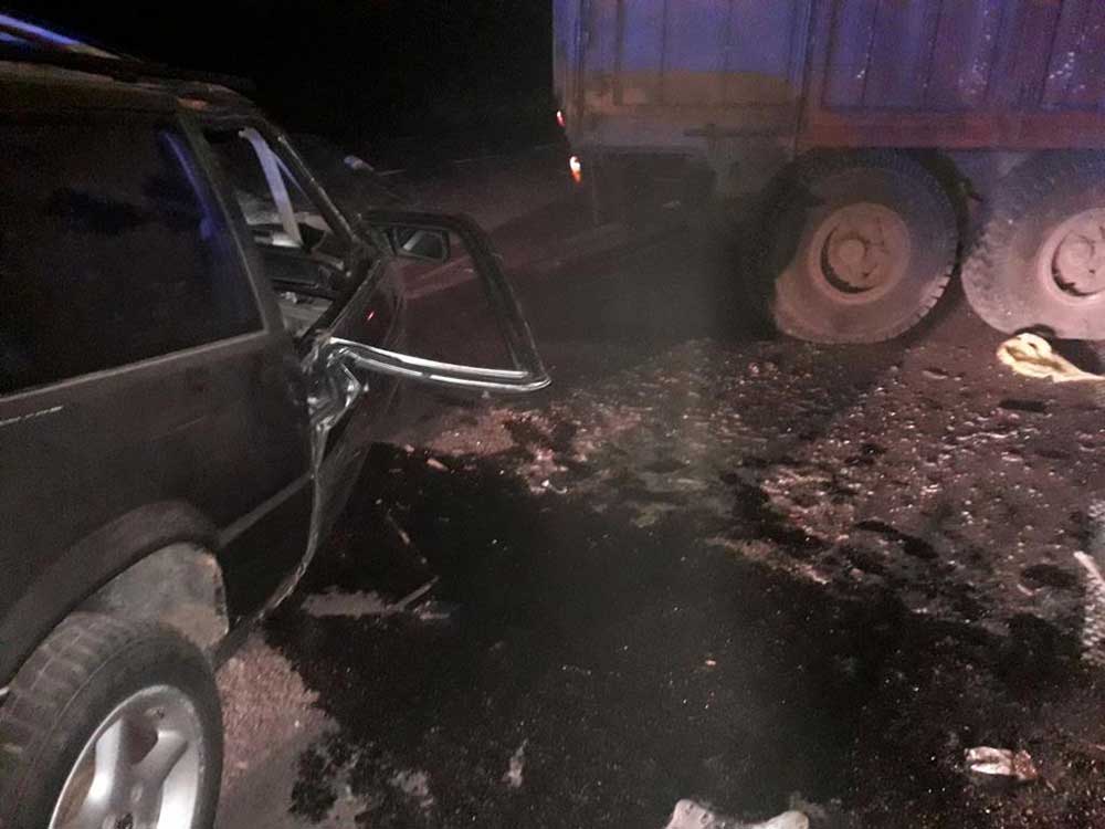 У Вінницькому районі «Хонда» в’їхала у трактор: загинула пасажирка легковика 