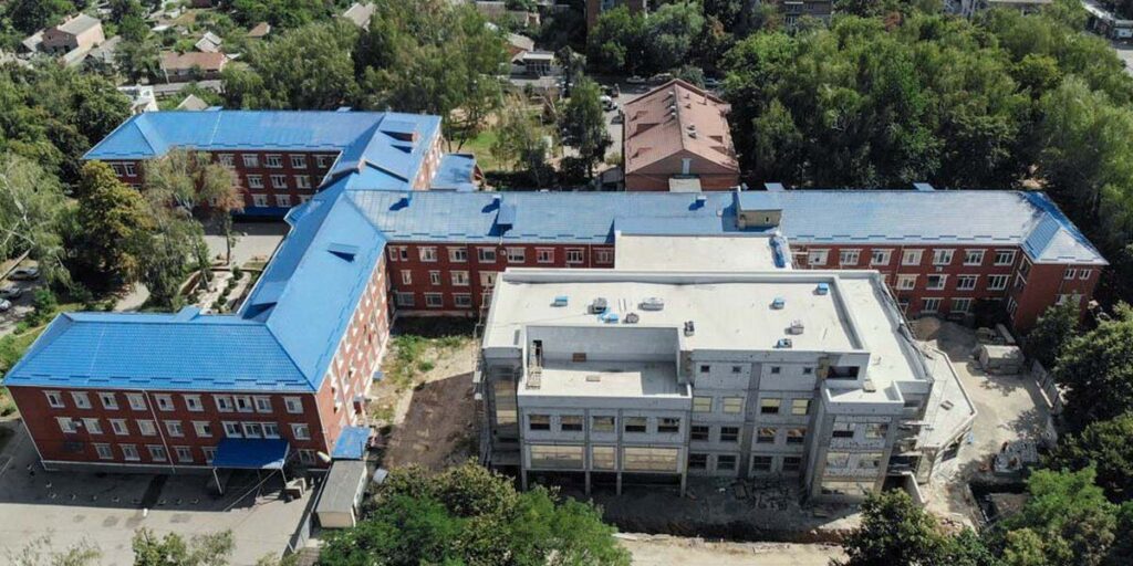 Мер Вінниці Сергій Моргунов: будівництво нового корпусу лікарні швидкої медичної допомоги – на завершальному етапі