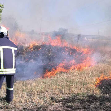На Вінниччині за добу рятувальники 8 разів гасили пожежі в екосистемах