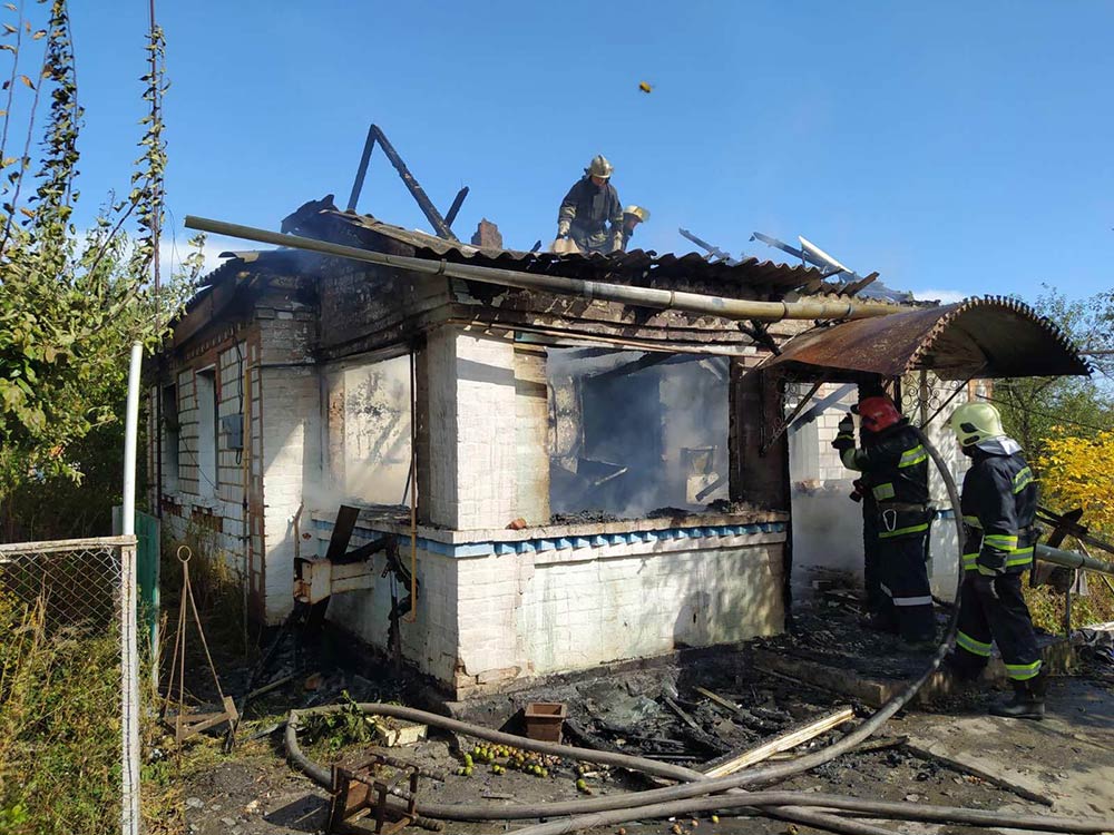У Вінницькому районі під час пожежі загинув чоловік