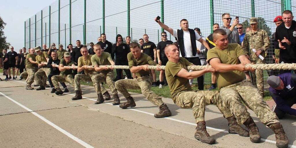 В рамках навчань «Rapid Trident 2020» провели спортивні змагання серед військових