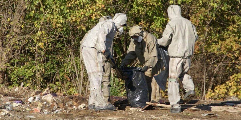 У Вороновиці утилізують залишки хімречовин