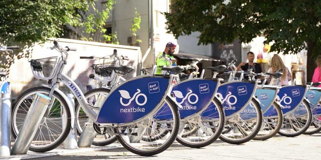 На нових станціях Nextbike розпочали встановлювати велосипеди