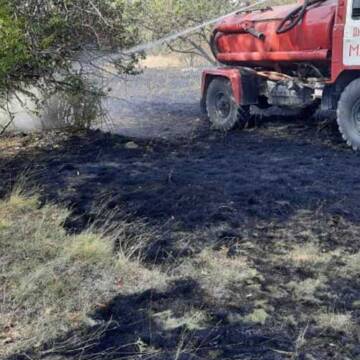 На Вінниччині вогнеборці за добу ліквідували 19 загорянь сухої трави