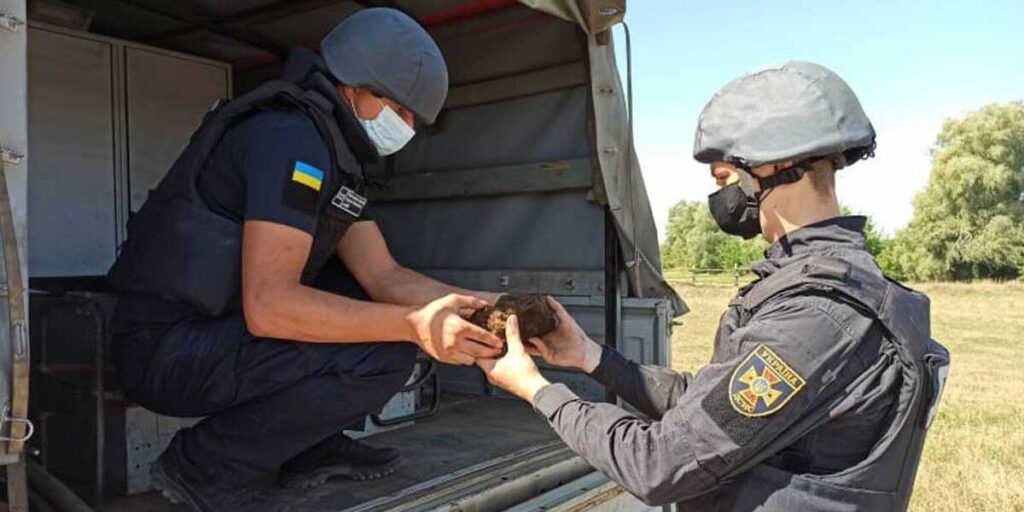 В селі на Вінниччині виявили мінометну міну