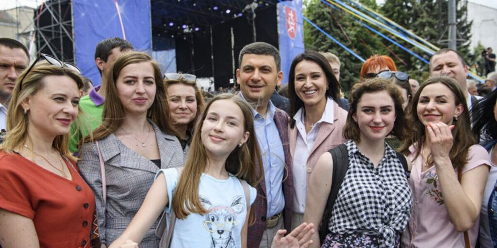 Володимир Гройсман привітав вінничан з Днем міста