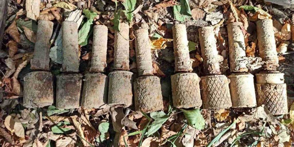 В Барському районі знайшли ручні гранати часів Другої світової війни
