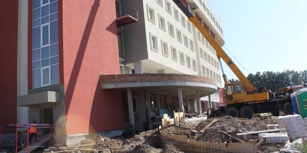 Триває будівництво Вінницького регіонального кардіоцентру