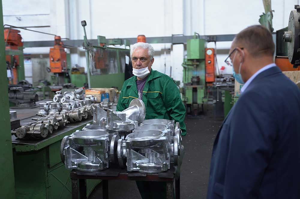 Сергій Моргунов привітав працівників 45-го заводу із Днем машинобудівника