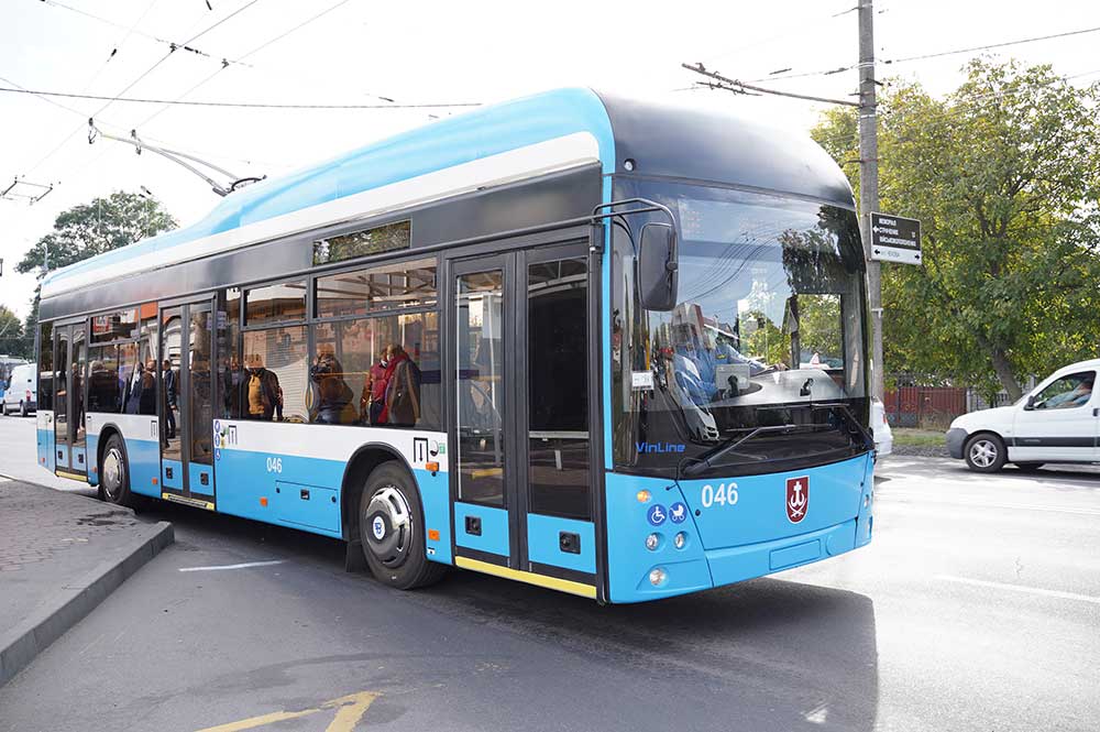 У Вінниці тестують перший тролейбус з автономним ходом на 20 км