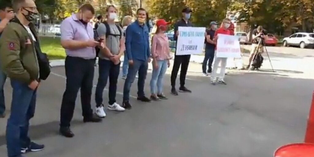 У Вінниці мітингують, щоб змінити керівника екоінспекції області