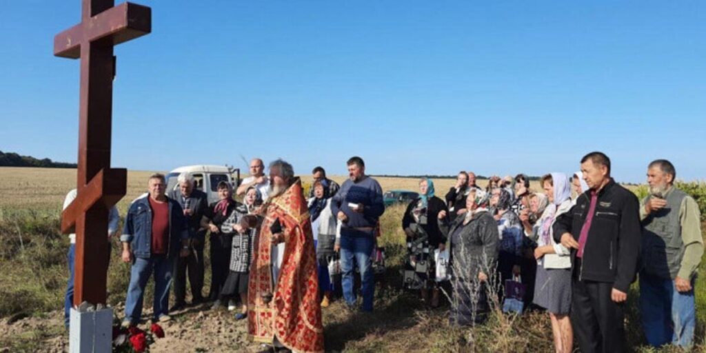 У Брацлаві старообрядці встановили пам’ятний хрест
