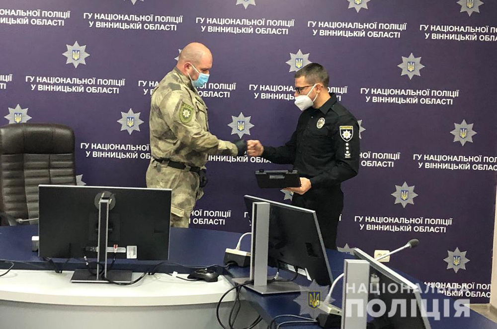 Працівника вінницького КОРДу нагородили відзнакою МВС 