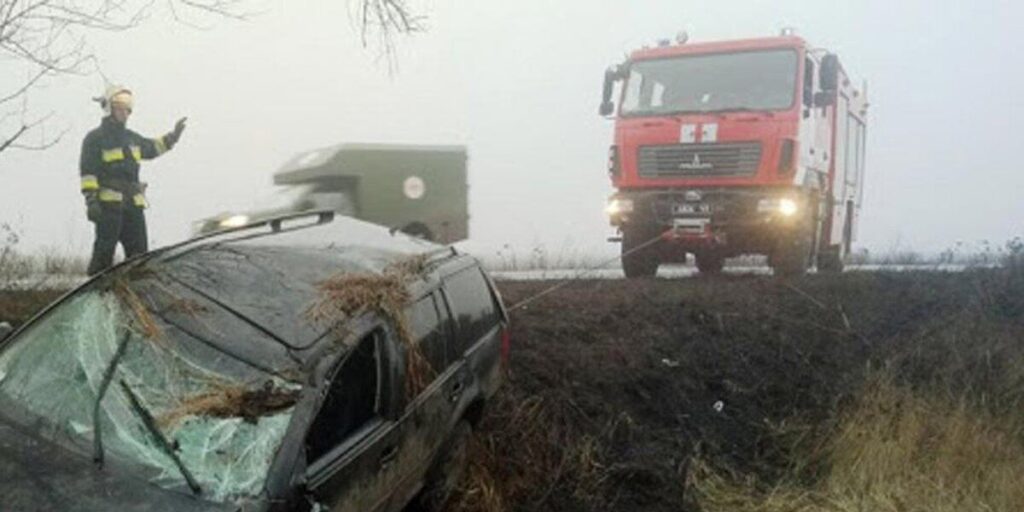У Вінницькому рійоні рятувальники допомогли водієві