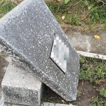 В Літинському районі розтрощили пам’ятники на кладовищі