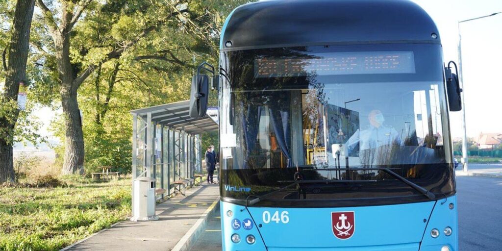 На маршруті №12А курсуватиме тролейбус «VinLine» з автономним ходом