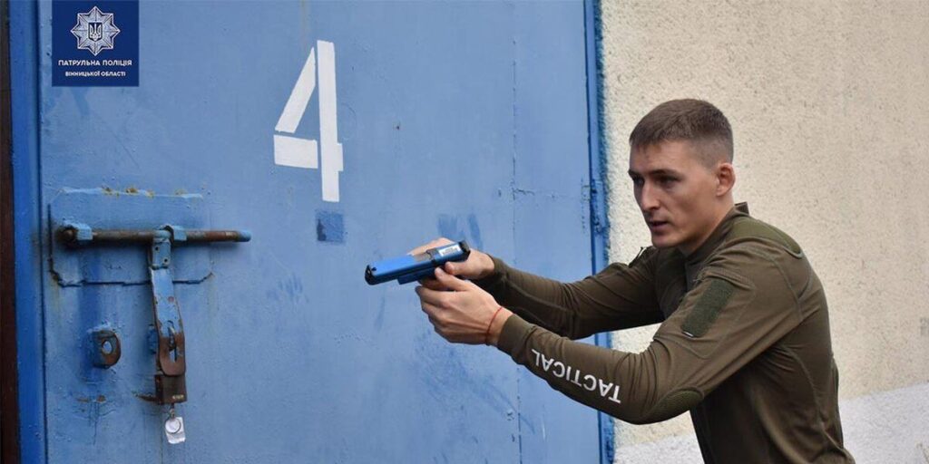 Вінницькі патрульні провели тактичні навчання